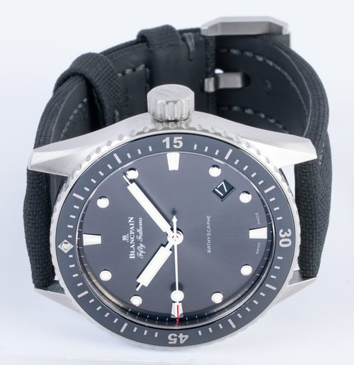 Front View of Fifty Fathoms Bathyscaphe 43