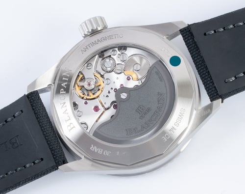 Caseback of Fifty Fathoms Bathyscaphe 43