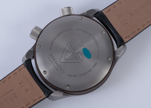 Caseback of Martin Baker II