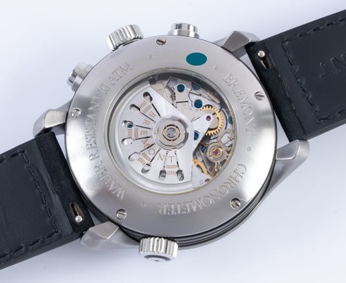 Caseback of ALT1-WT Chronograph 'Globemaster'