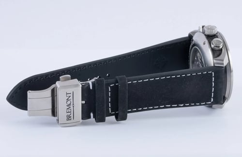 Rear / Band View of ALT1-WT Chronograph 'Globemaster'