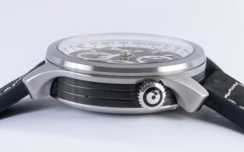 9' Side Shot of ALT1-WT Chronograph 'Globemaster'