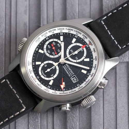 Stylied photo of  of ALT1-WT Chronograph 'Globemaster'