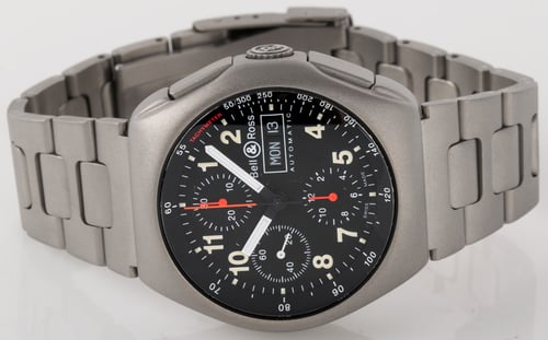 Front View of Space 3 Chronograph