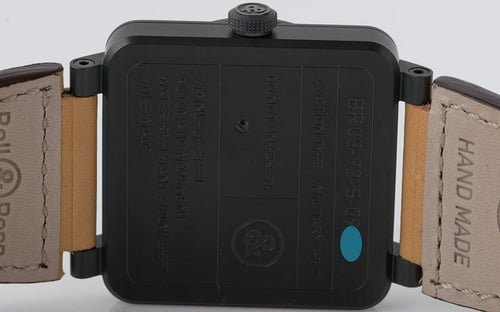 Caseback of BR 03-92 Heritage