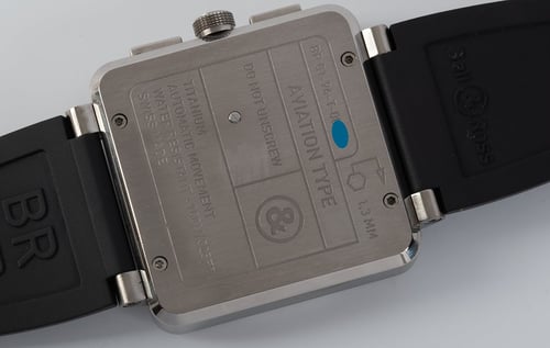 Caseback of BR 01-94 Chronograph