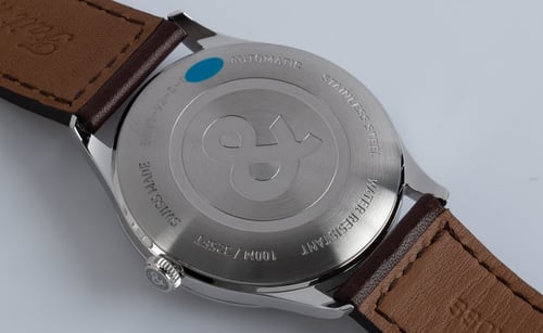 Caseback of Vintage V1-92 Military