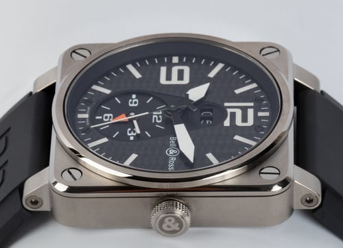 Crown Side Shot of BR 03-51 GMT Big Date