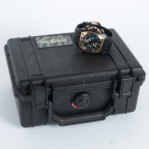 Paper shot of BR 02-94 Marine Chronograph