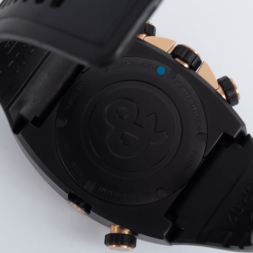 Caseback of BR 02-94 Marine Chronograph