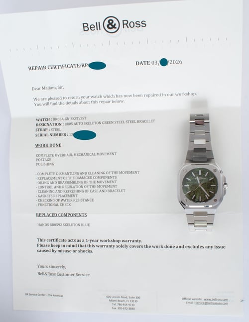 Paper shot of BR 05 Skeleton Green