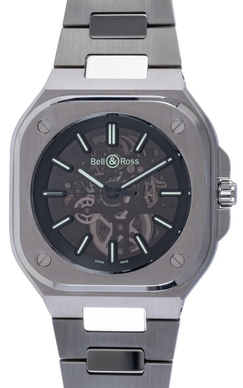 Bell Ross - BR 05 Skeleton Nightlum BR05A-BL-SKST/SST