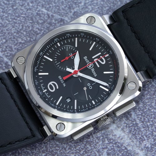 Stylied photo of  of BR 03-94 Chronograph