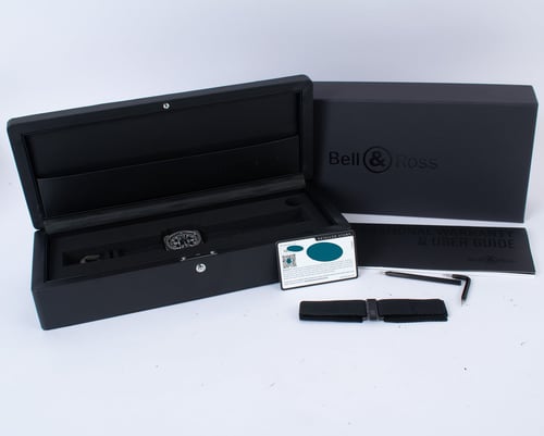 Box / Paper shot of BR-X3 Black Titanium 41mm