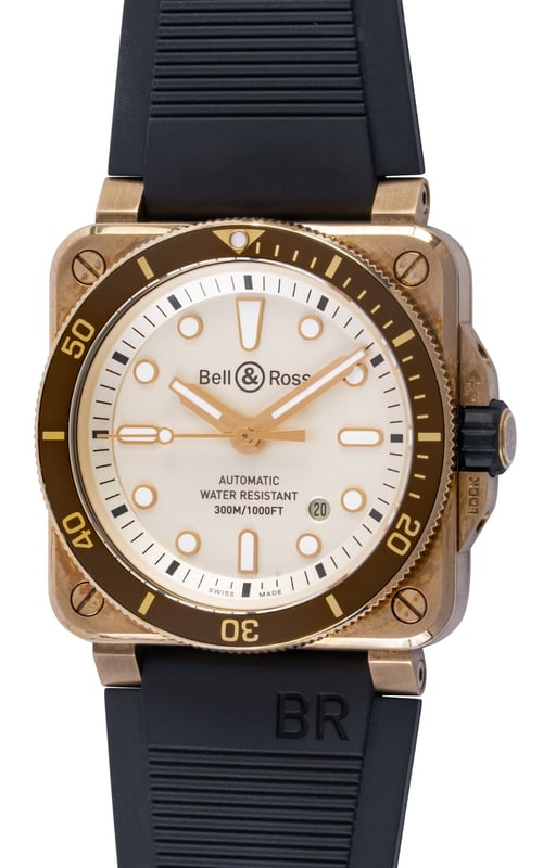 Bell Ross - BR 03-92 Bronze Diver BR0392-D-WH-BR/SCA