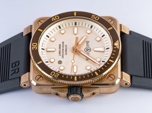 Extra Rear Shot of BR 03-92 Bronze Diver