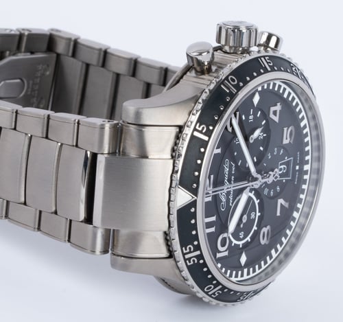 Dial Shot of Transatlantique Type XXI Flyback