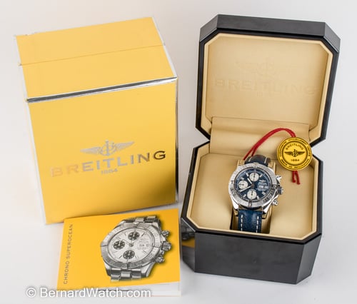 Breitling SuperOcean Chrono A1334011/G549/878A - SOLD OUT - Blue