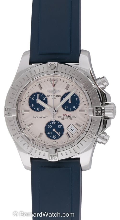 Breitling Colt Chrono A73380 - SOLD OUT - 2010 Silver Dial, Steel