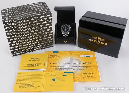 Box / Paper shot of SuperOcean SteelFish