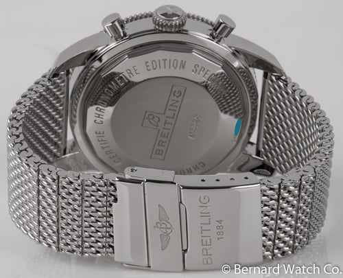 Rear / Band View of SuperOcean Heritage Chronograph