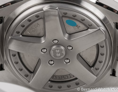 Caseback of Bentley 6.75 Chronograph