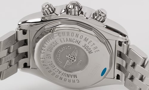 Caseback of Chronomat Evolution
