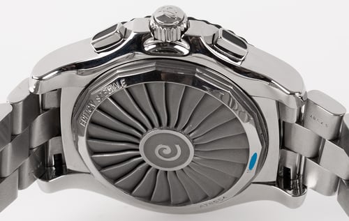 Caseback of Airwolf Raven