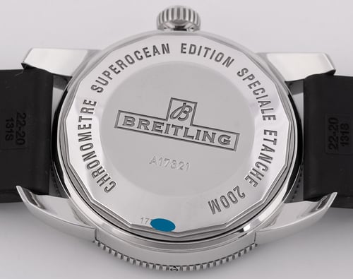 Caseback of SuperOcean Heritage 42