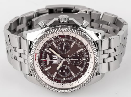 Front View of Bentley 6.75 Chronograph