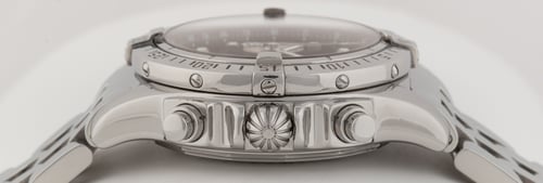 Crown Side Shot of Chrono Cockpit