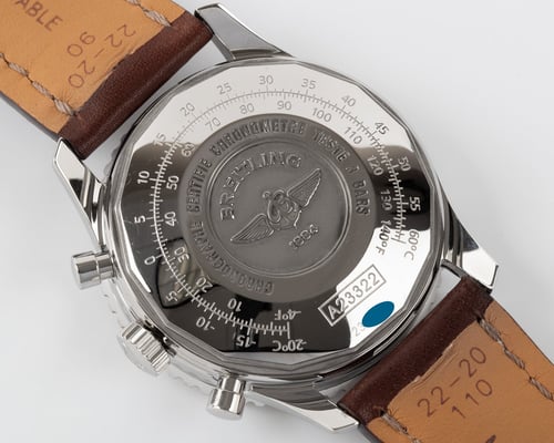 Caseback of Navitimer