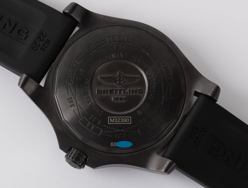 Caseback of Avenger II GMT
