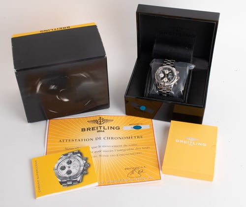Box / Paper shot of SuperOcean Chrono