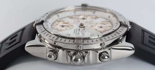 Crown Side Shot of Chronomat
