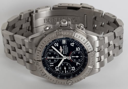 Front View of Chronomat Blackbird