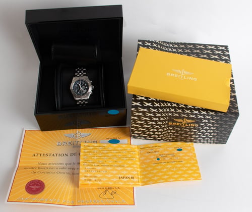 Box / Paper shot of Chronomat Blackbird