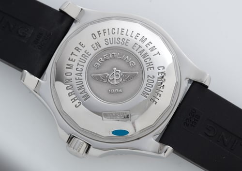 Caseback of SuperOcean 44mm