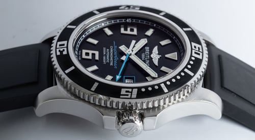 Crown Side Shot of SuperOcean 44mm