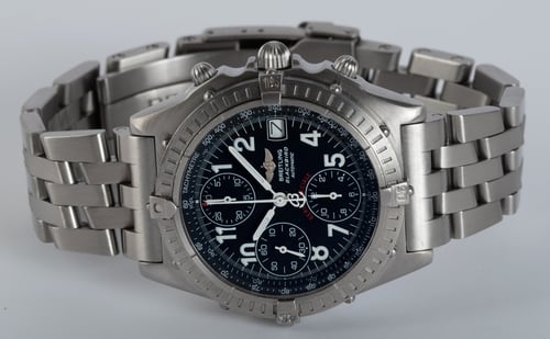 Front View of Chronomat 'Blackbird'