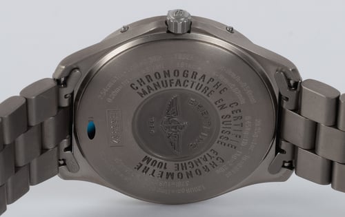 Caseback of Aerospace 'Repetition Minutes'