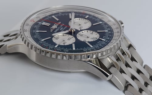 9' Side Shot of Navitimer B01 Chronograph 46