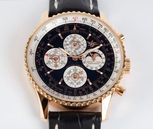 Front Shot  of Navitimer Quantieme Perpetual 50th Anniversary