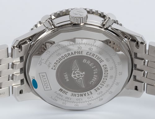 Caseback of Navitimer 1 Chronograph 41