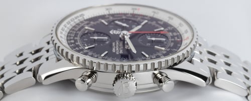 Crown Side Shot of Navitimer 1 Chronograph 41