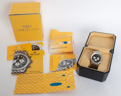Box / Paper shot of Navitimer '50th Anniversary'