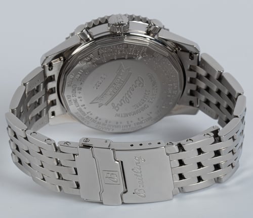 Rear / Band View of Navitimer Montbrillant Datora