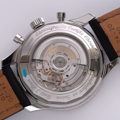 Caseback of Navitimer GMT 48