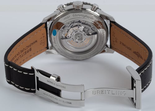 Open Clasp Shot of Navitimer GMT 48