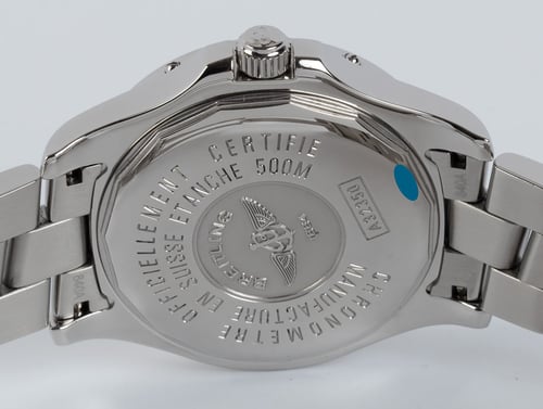 Caseback of Colt GMT